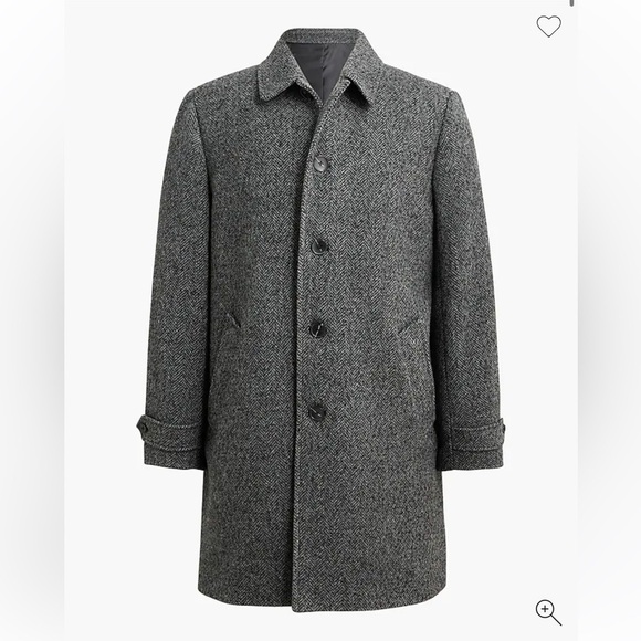 J crew Thompson car coat in herringbone - Picture 4 of 5